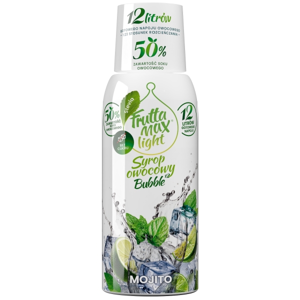 Syrop FruttaMax MOJITO LIGHT 500ml na 12 litrów
